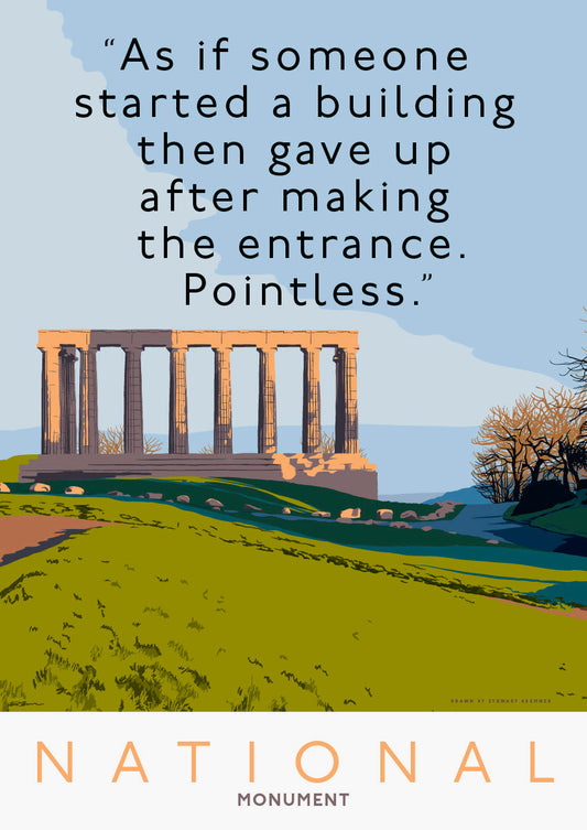 The National Monument is pointless – poster