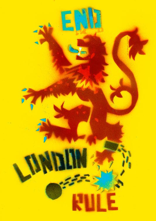 End London rule – giclée print