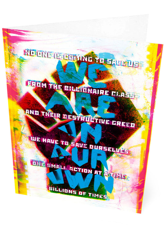 We are on our own – card