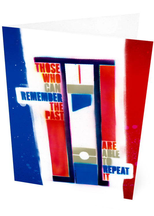 Remember the past – card