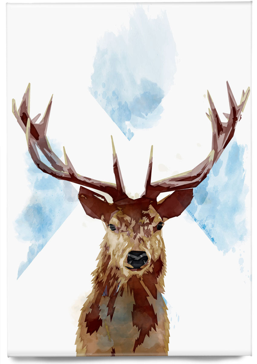 The Scottish stag – magnet