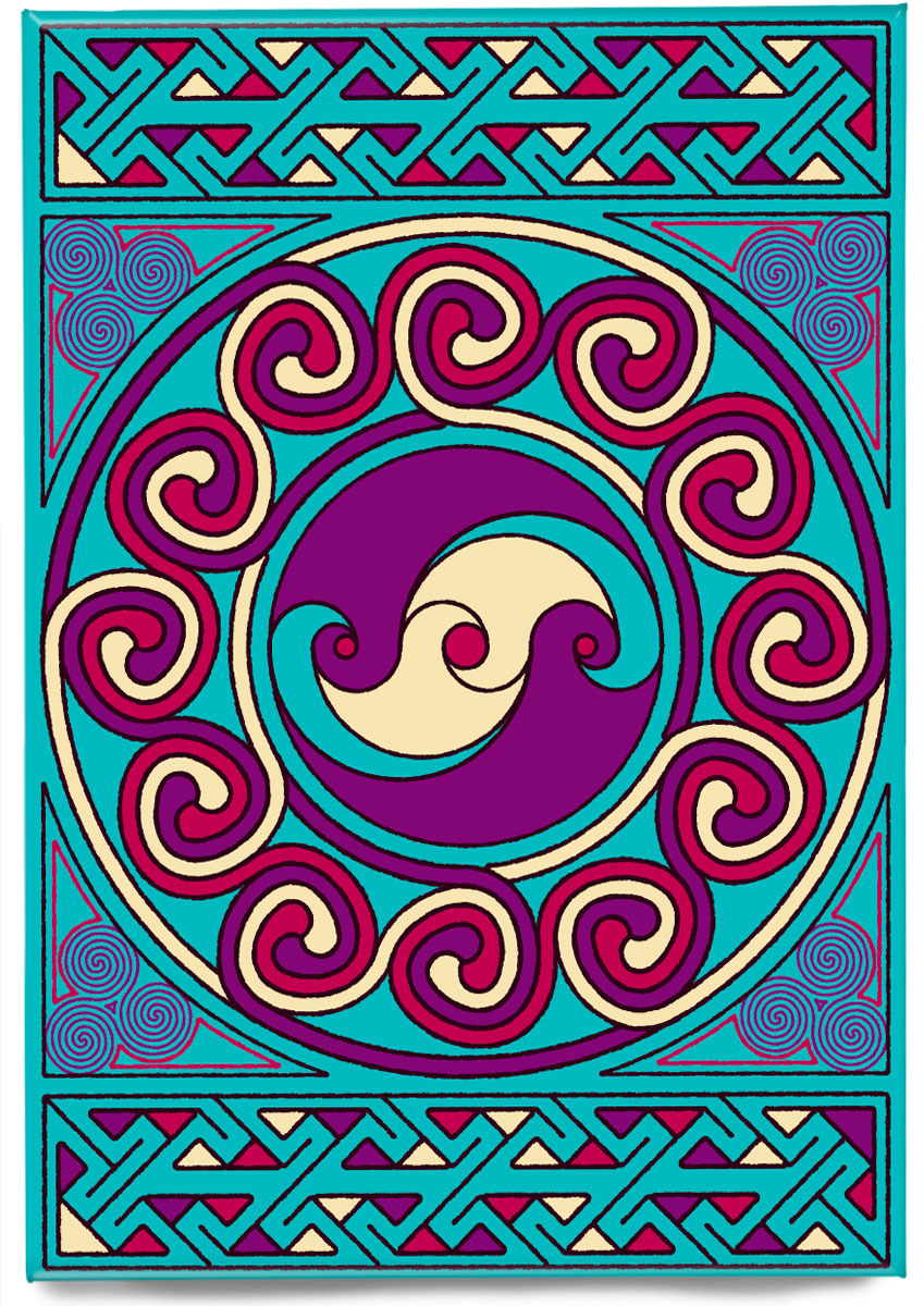 Sarclet Celtic jade panel – magnet