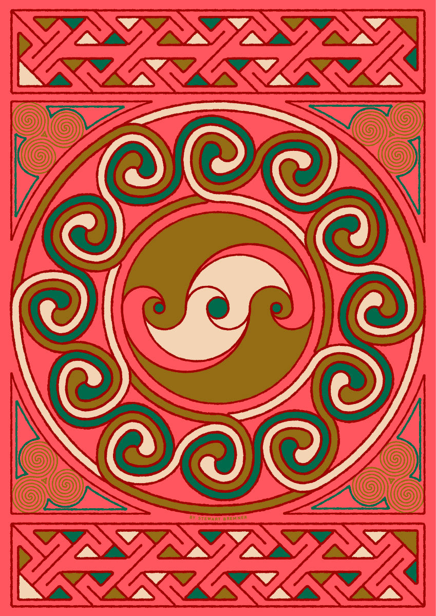 Sarclet Celtic panel – poster