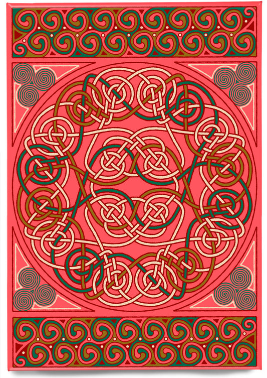 Thrumster Celtic coral panel – magnet