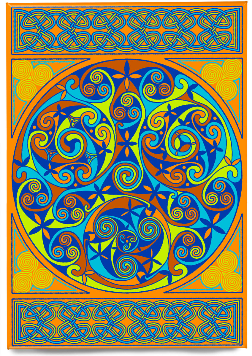 Wick Celtic amber panel – magnet