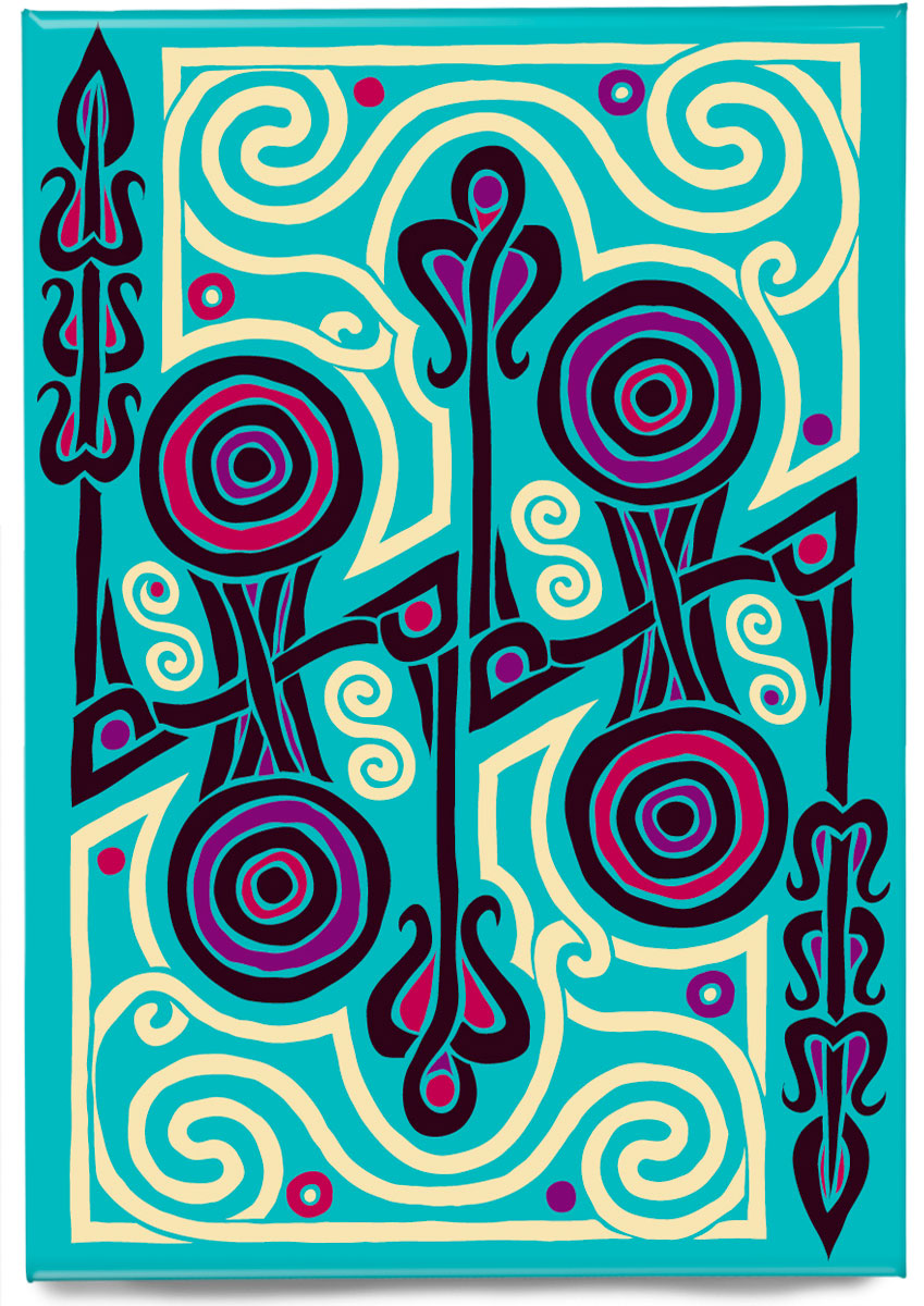 The Pictish Z-rod jade panel – magnet