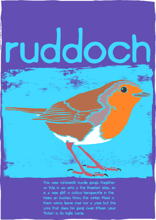 Ruddoch (purple) – poster