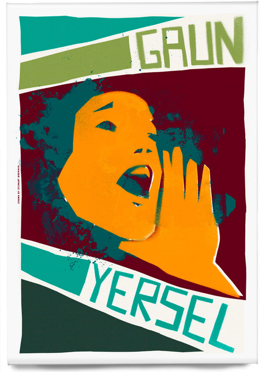 Gaun yersel – magnet