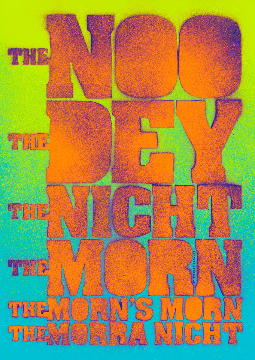 Scottish time – poster