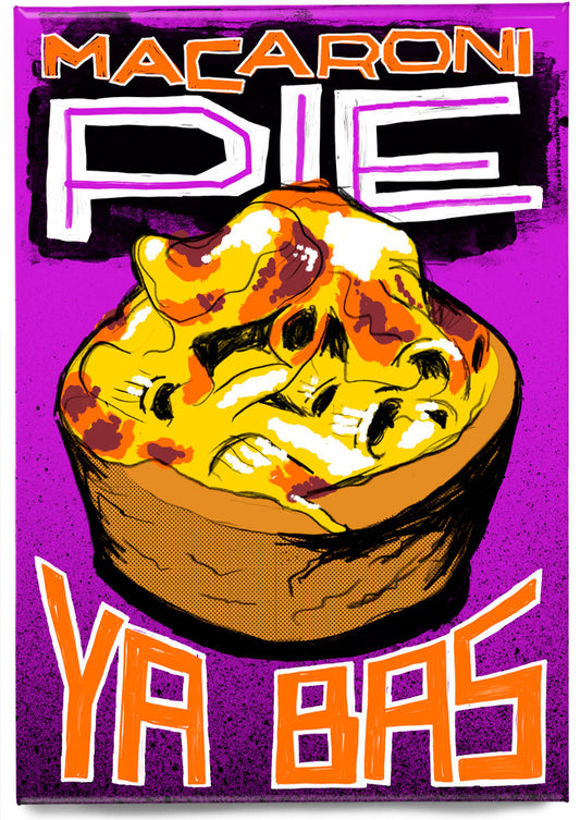 Macaroni pie ya bas – magnet