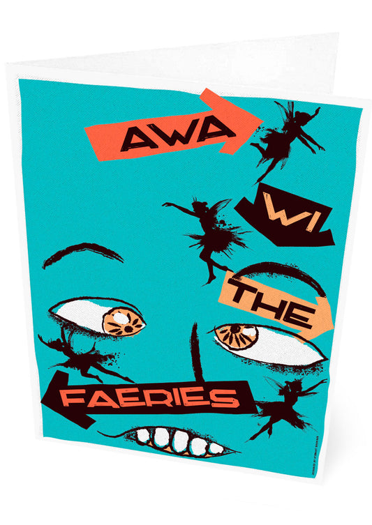 Awa wi the faeries – card