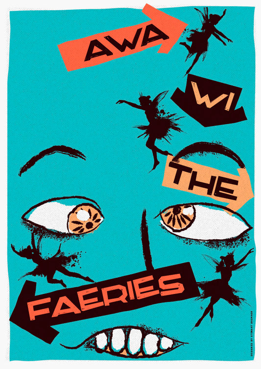 Awa wi the faeries – giclée print