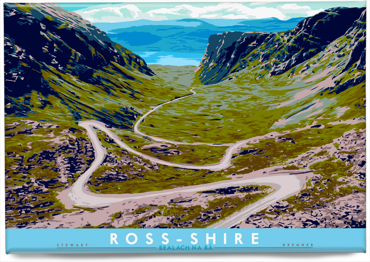 Ross-shire: Bealach na Bà – magnet