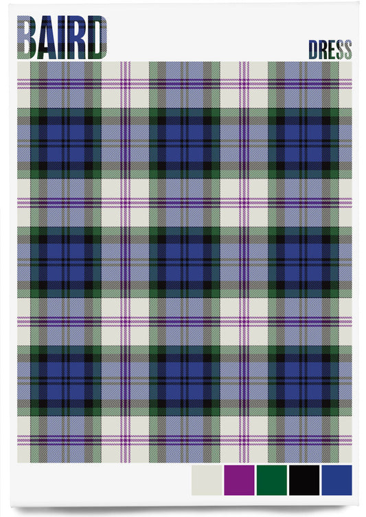 Baird Dress Modern tartan  – magnet