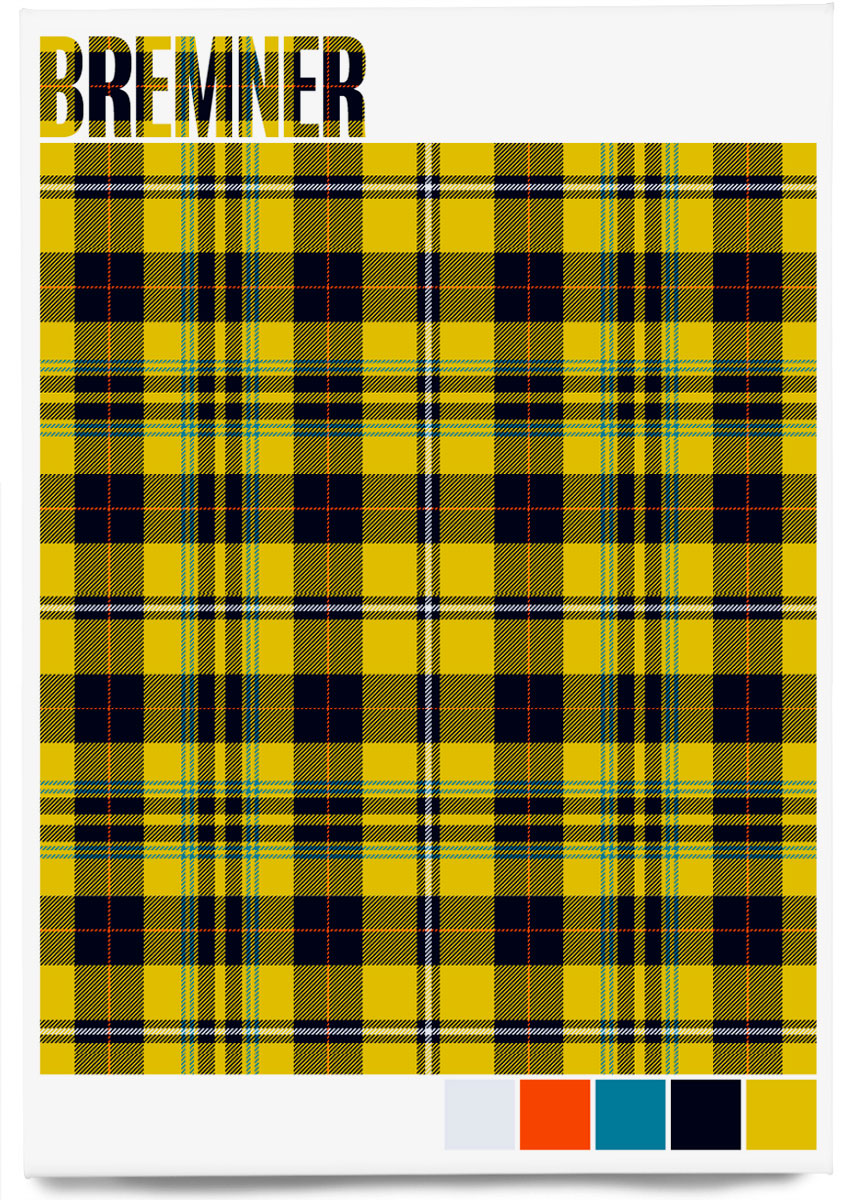 Bremner Ancient tartan – magnet