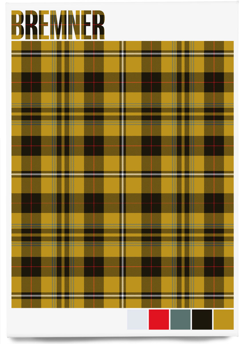 Bremner Weathered tartan – magnet