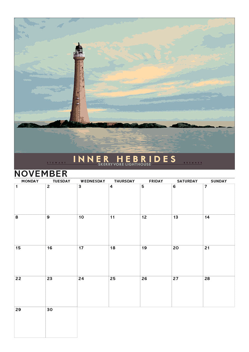 Bonnie Scotland – A4 calendar 2027