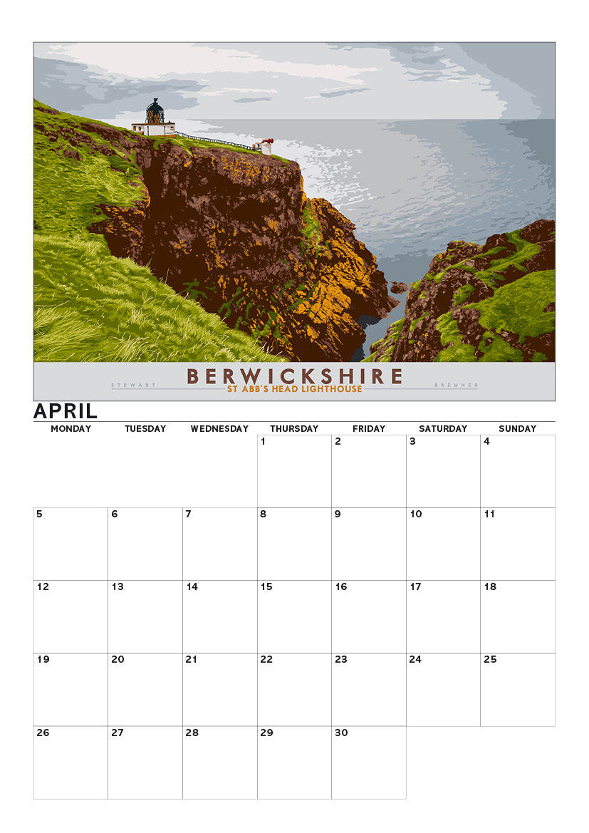 Bonnie Scotland – A4 calendar 2027