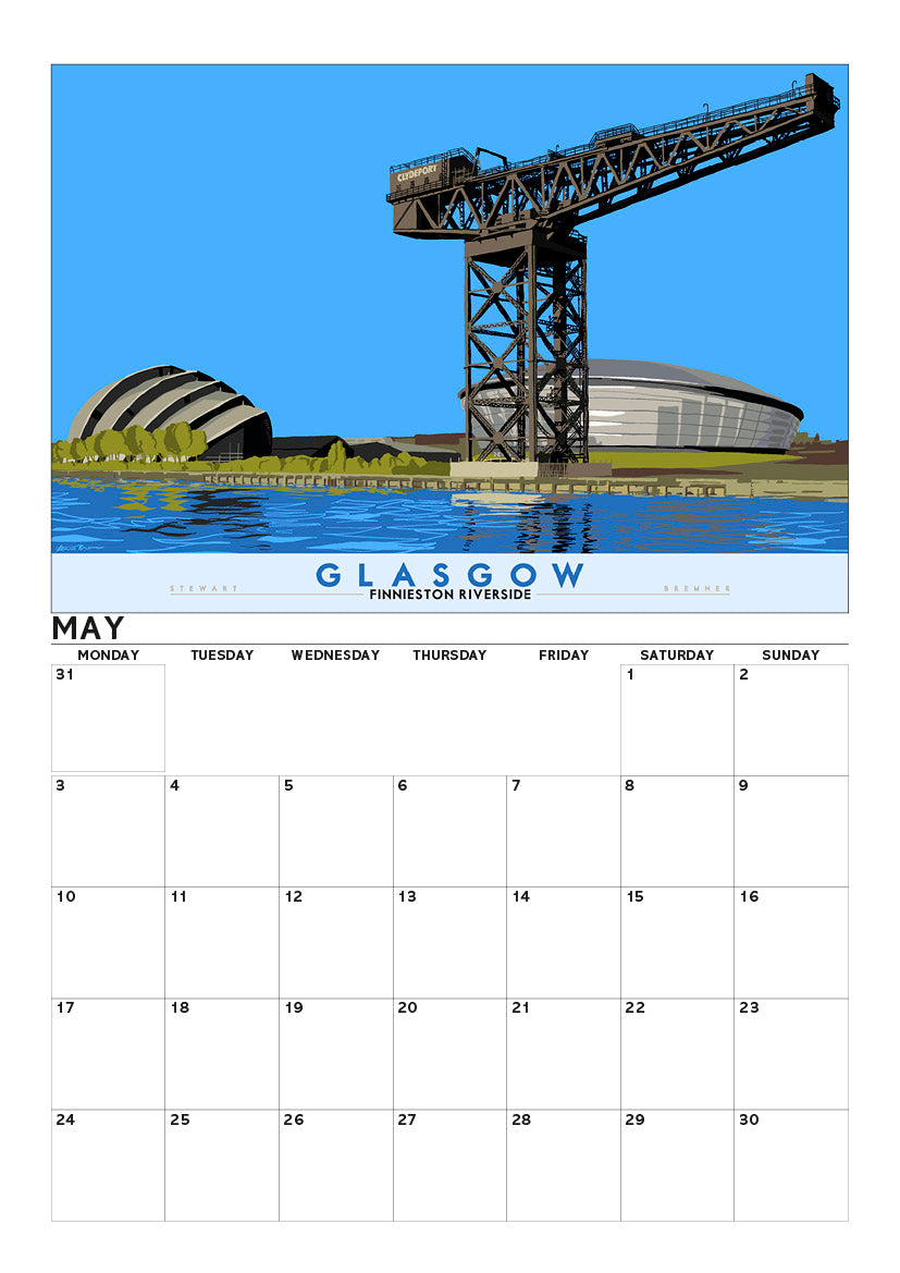 Bonnie Scotland – A4 calendar 2027