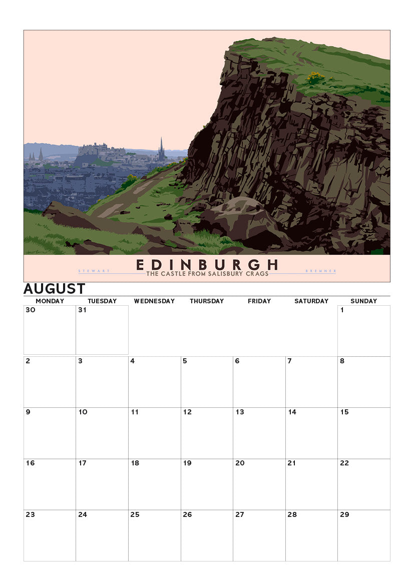 Bonnie Scotland – A4 calendar 2027