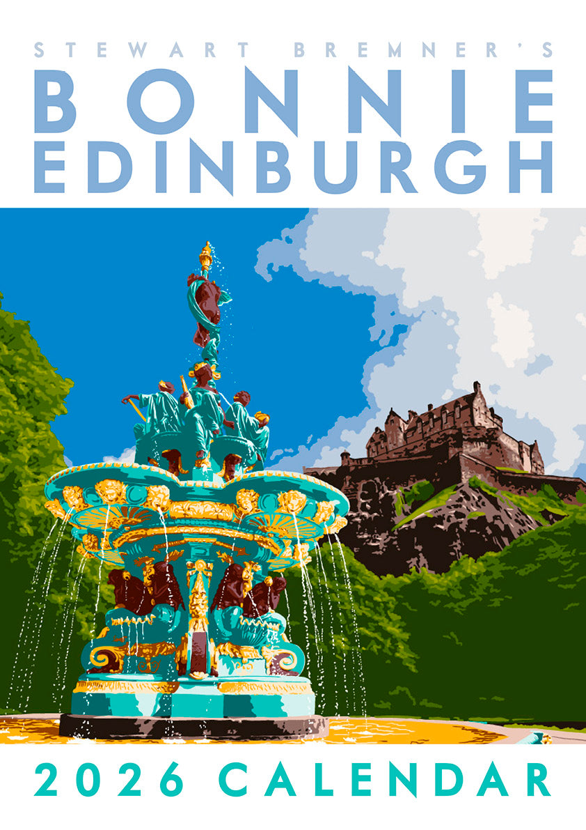 Bonnie Edinburgh – 2026 A3 calendar