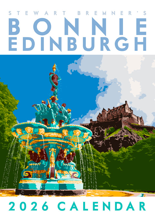 Bonnie Edinburgh – 2026 A4 calendar