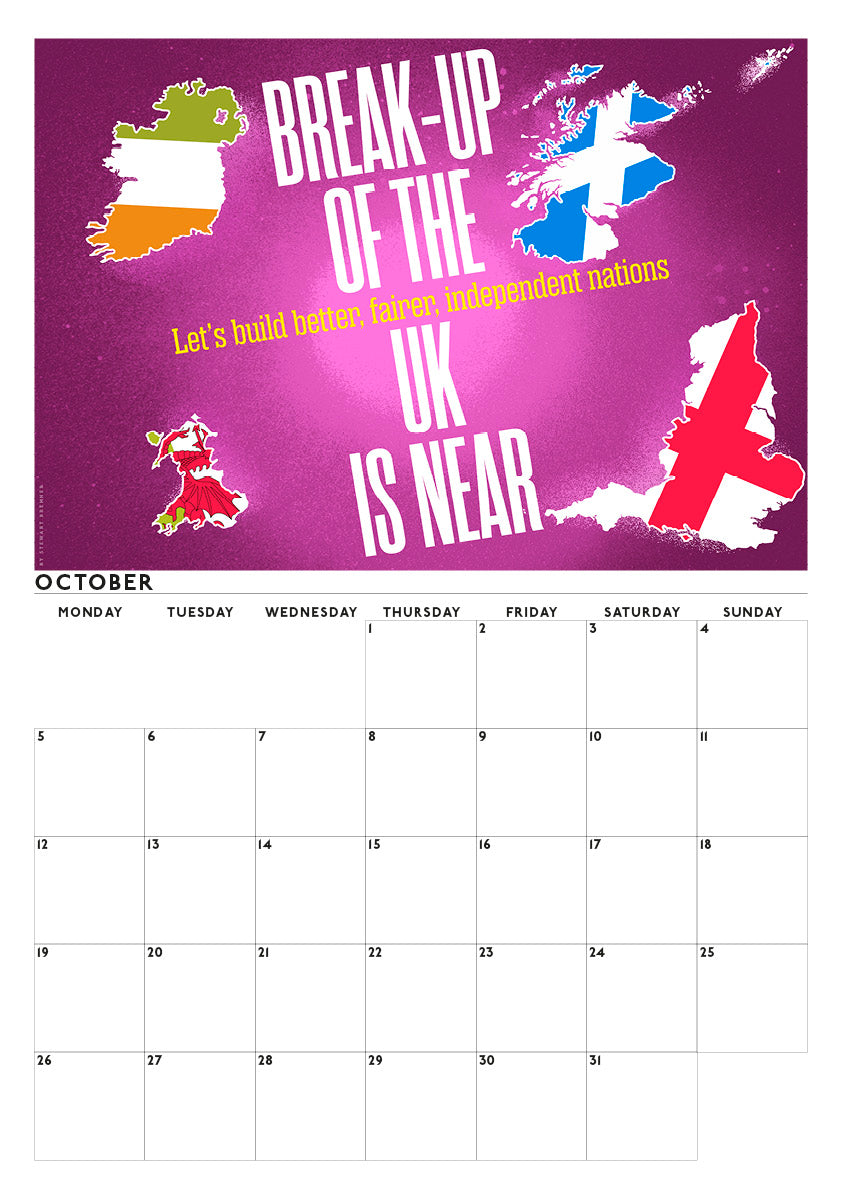 Early Days of a Better Nation – 2026 A3 calendar