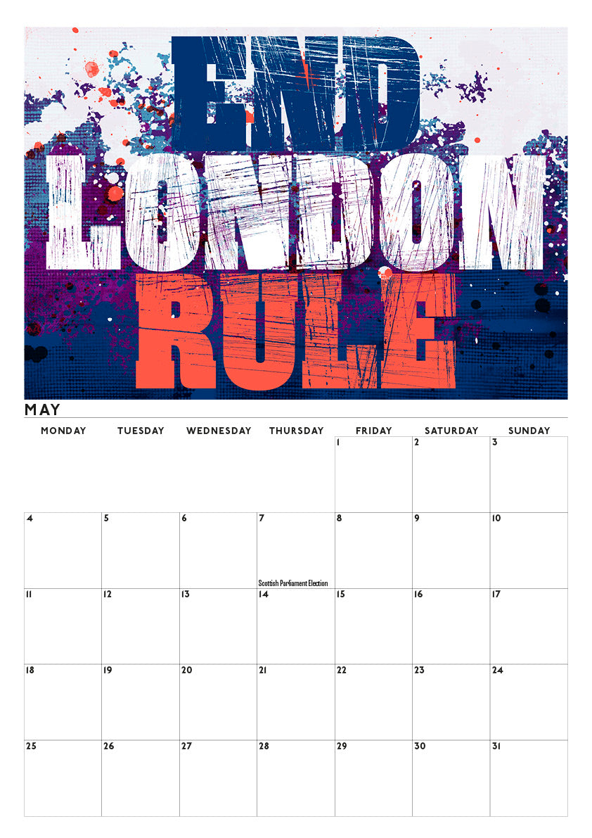 Early Days of a Better Nation – 2026 A3 calendar