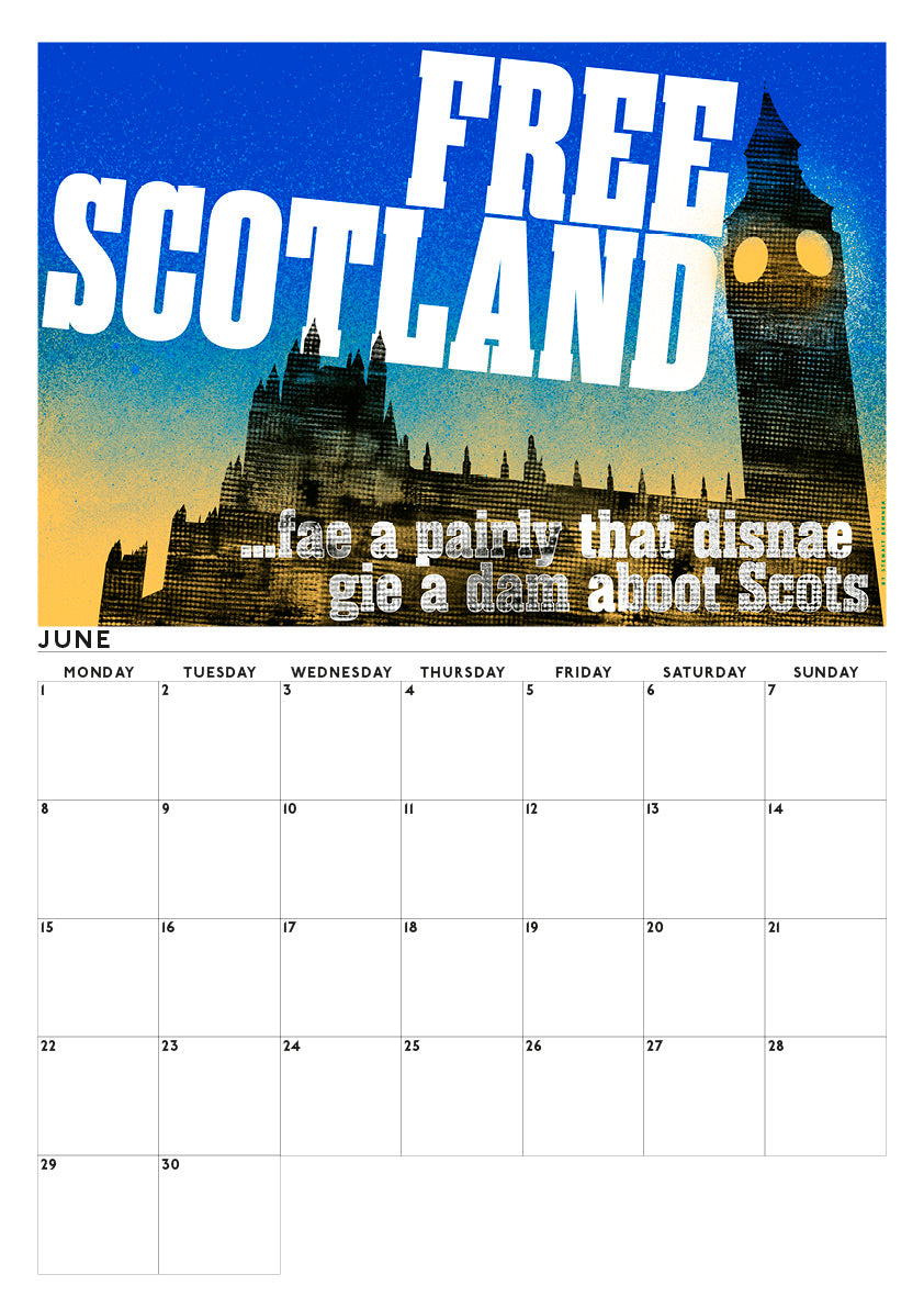 Early Days of a Better Nation – 2026 A3 calendar