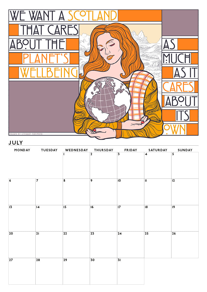 Early Days of a Better Nation – 2026 A3 calendar