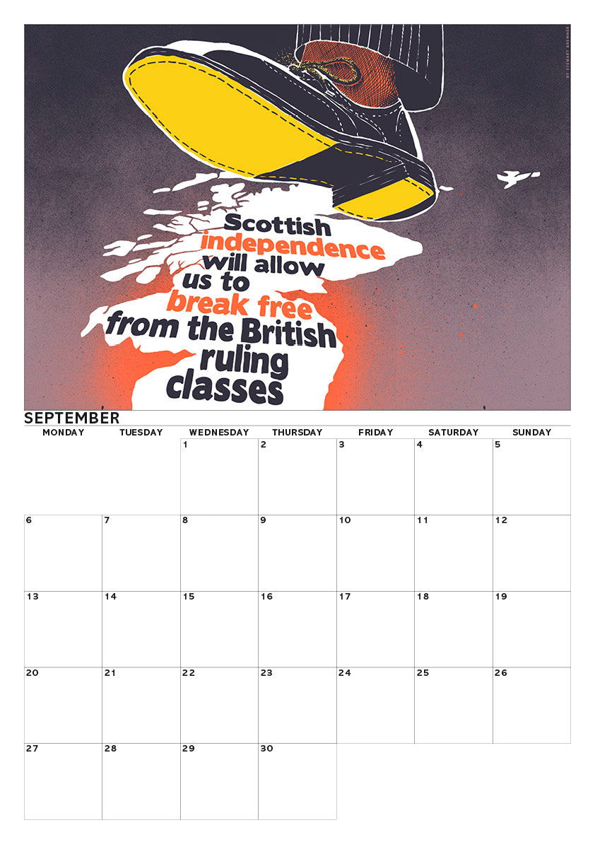 Early Days of a Better Nation – A3 calendar 2027