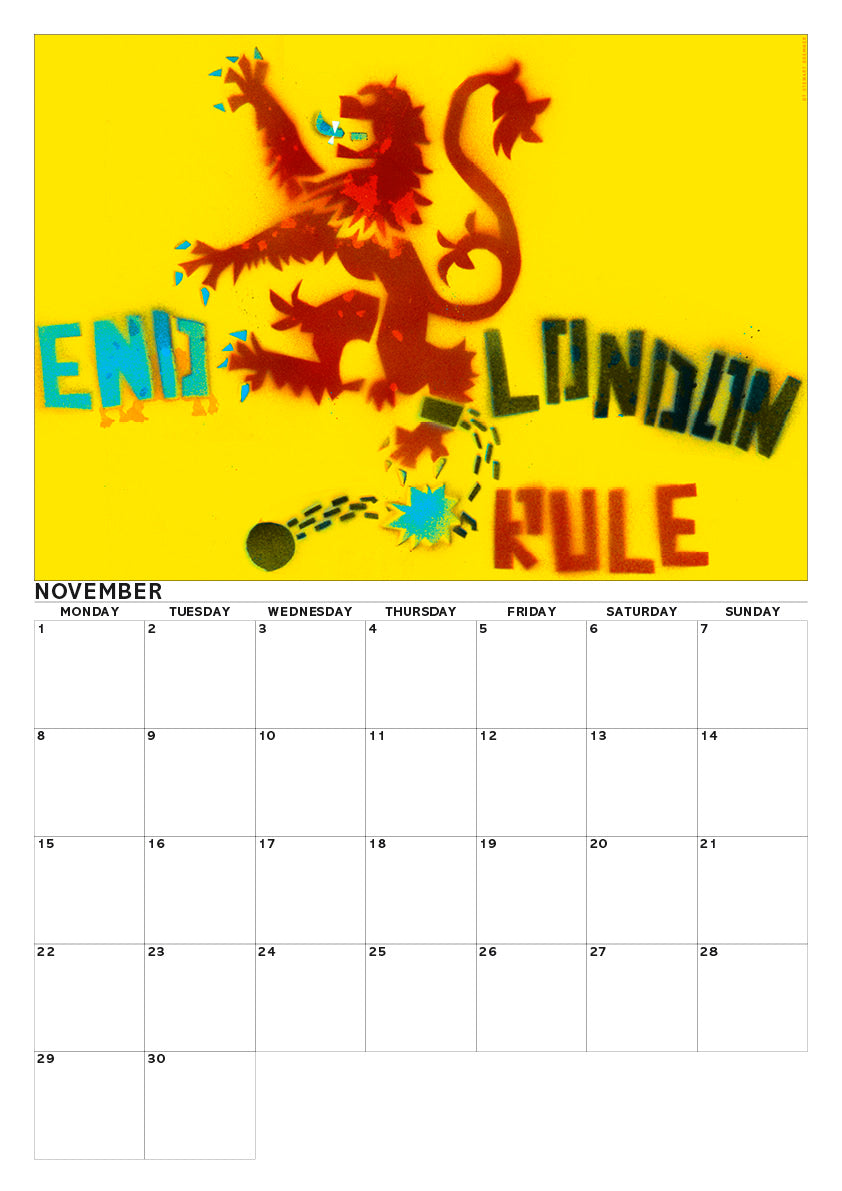 Early Days of a Better Nation – A3 calendar 2027