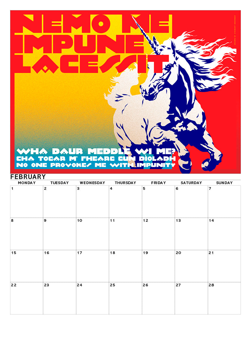Early Days of a Better Nation – A3 calendar 2027