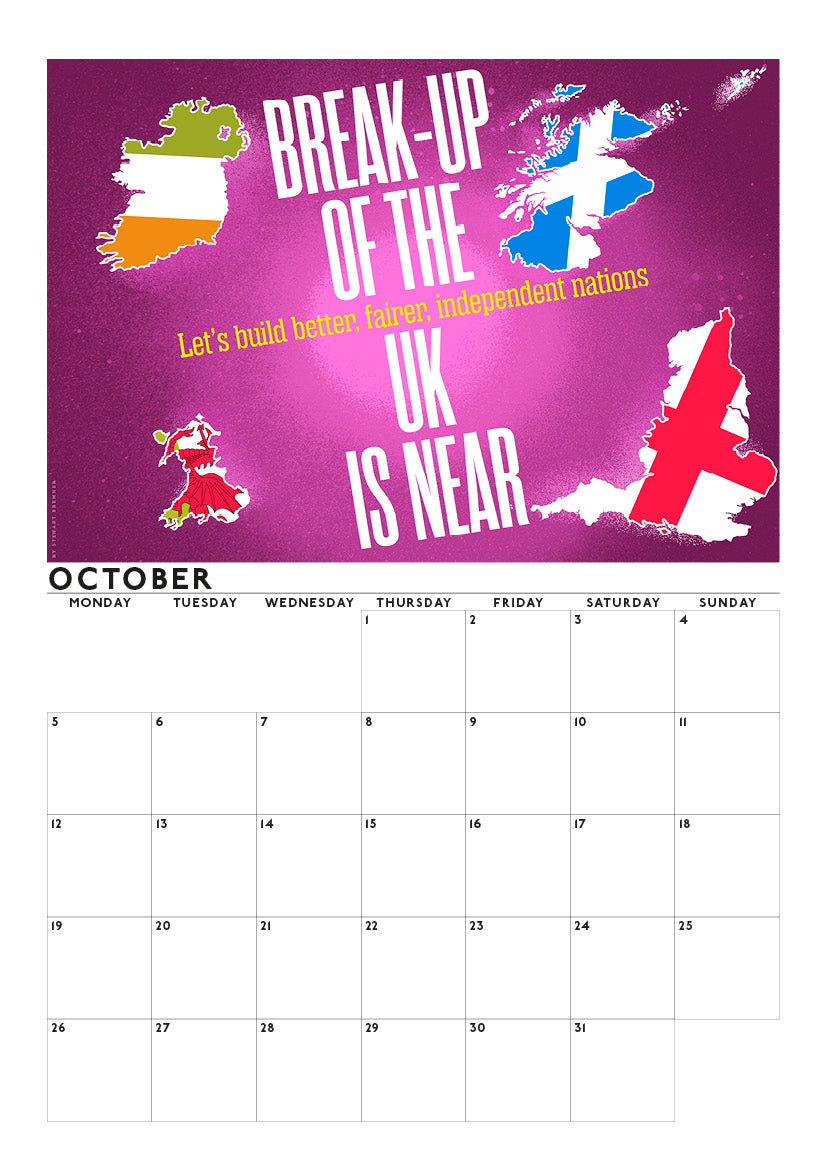 Early Days of a Better Nation – 2026 A4 calendar