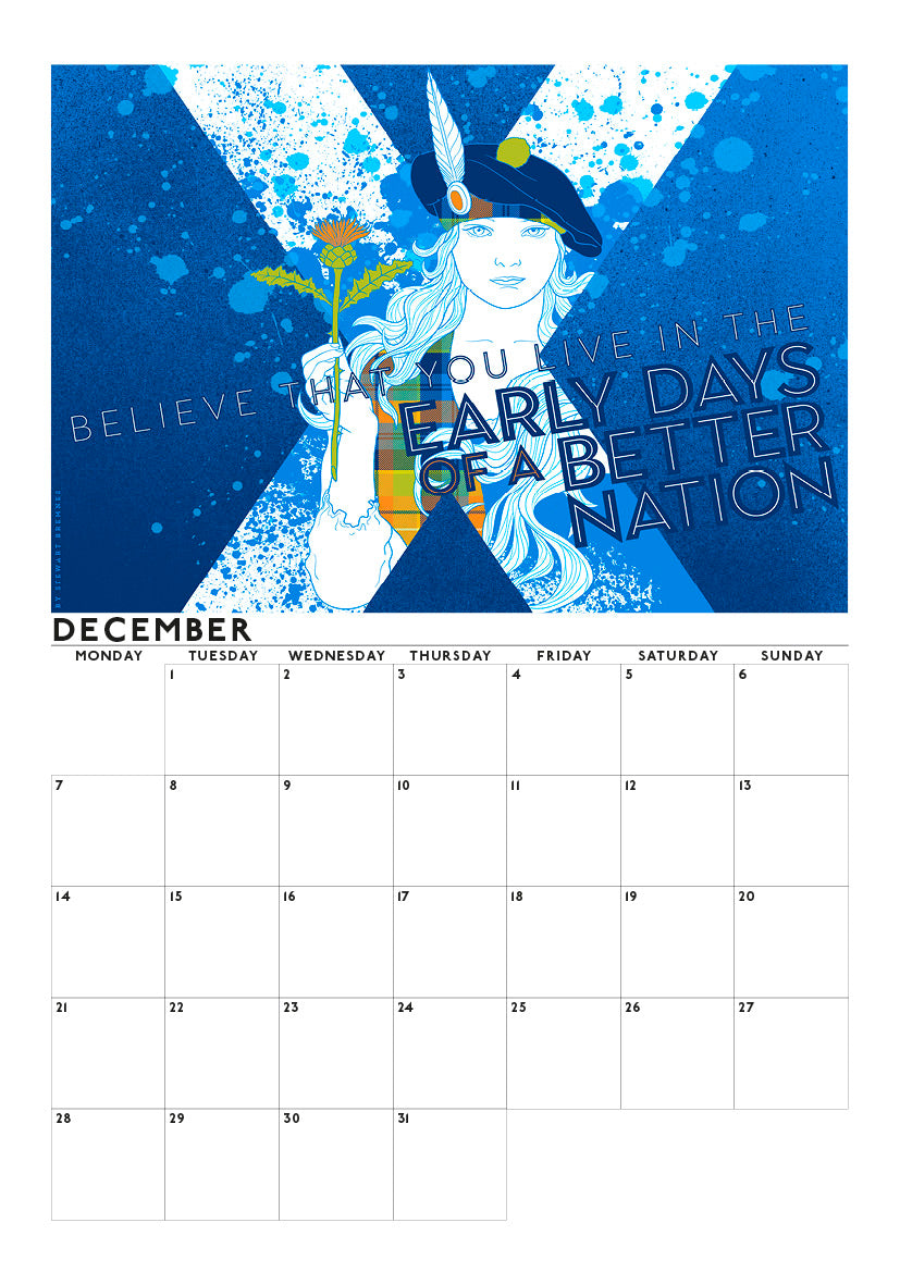 Early Days of a Better Nation – 2026 A4 calendar