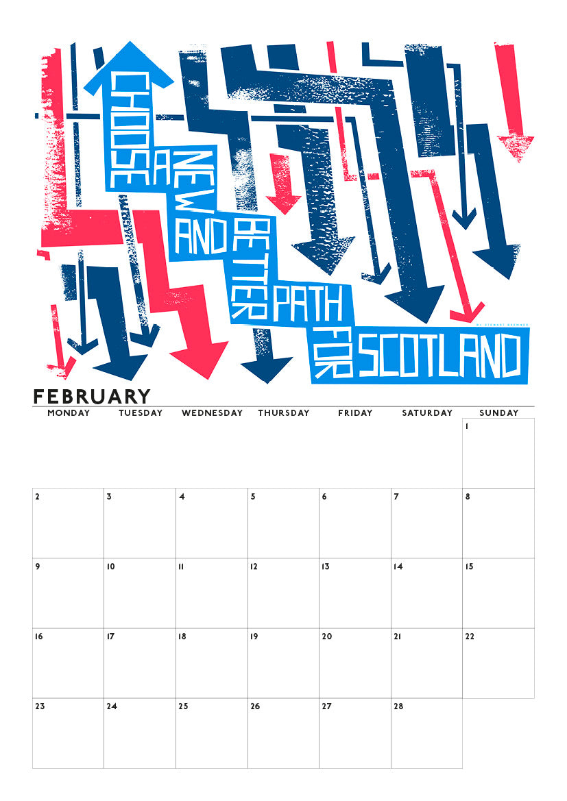 Early Days of a Better Nation – 2026 A4 calendar