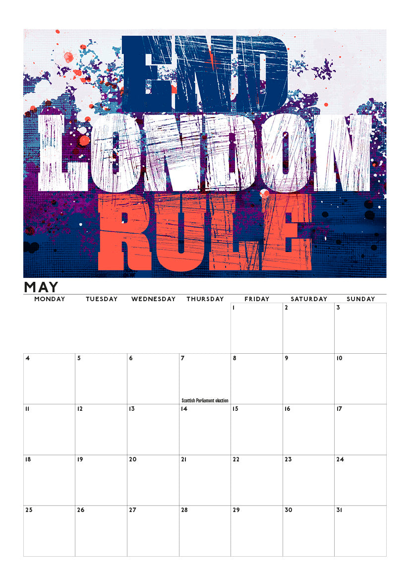 Early Days of a Better Nation – 2026 A4 calendar