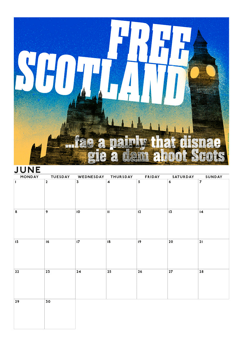 Early Days of a Better Nation – 2026 A4 calendar