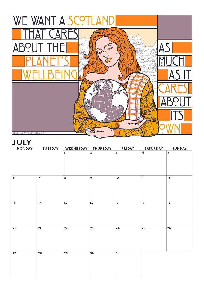 Early Days of a Better Nation – 2026 A4 calendar