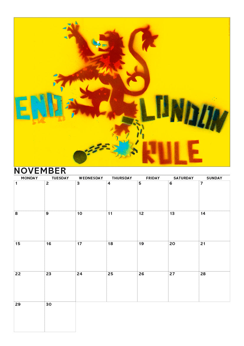 Early Days of a Better Nation – A4 calendar 2027