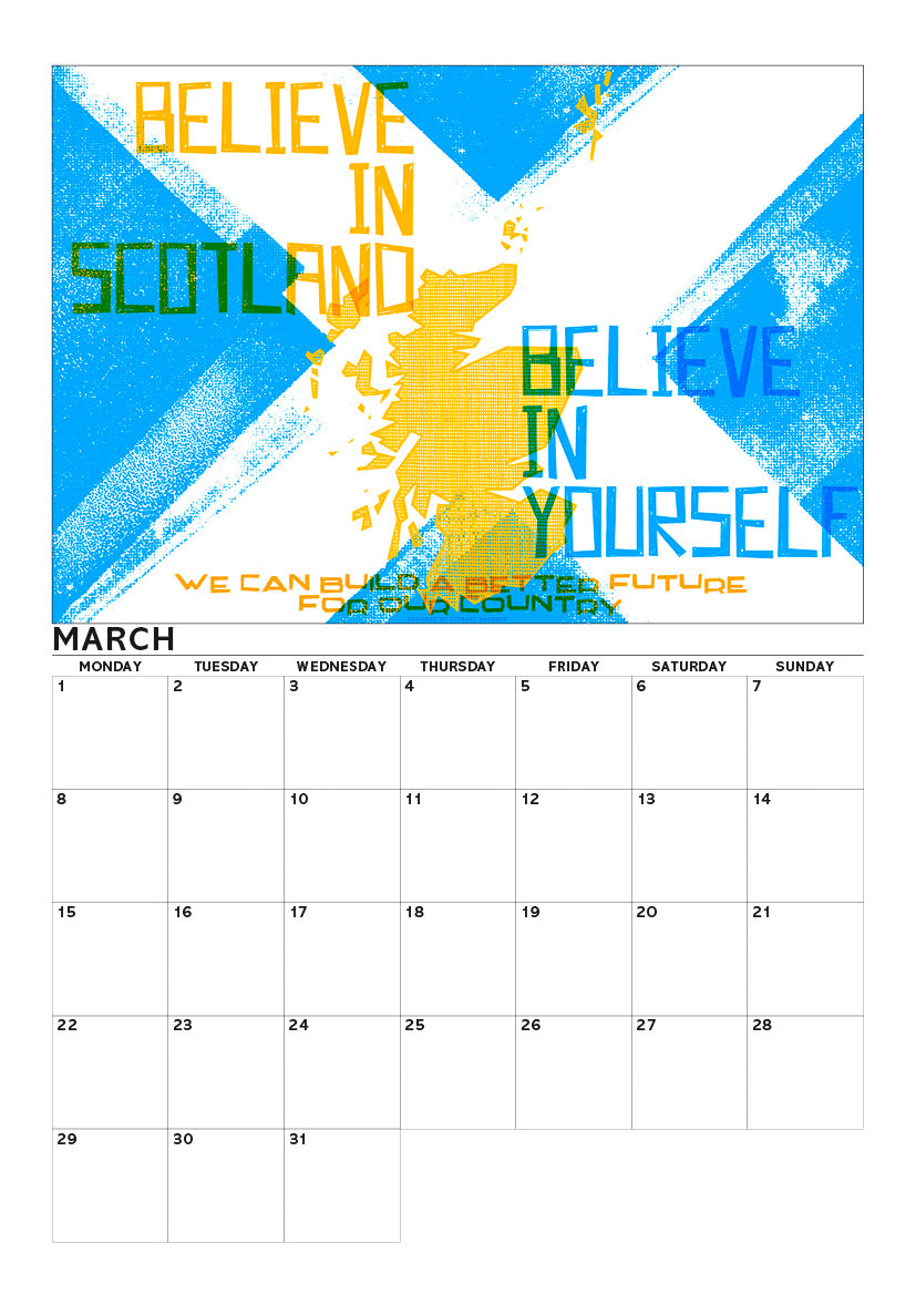 Early Days of a Better Nation – A4 calendar 2027