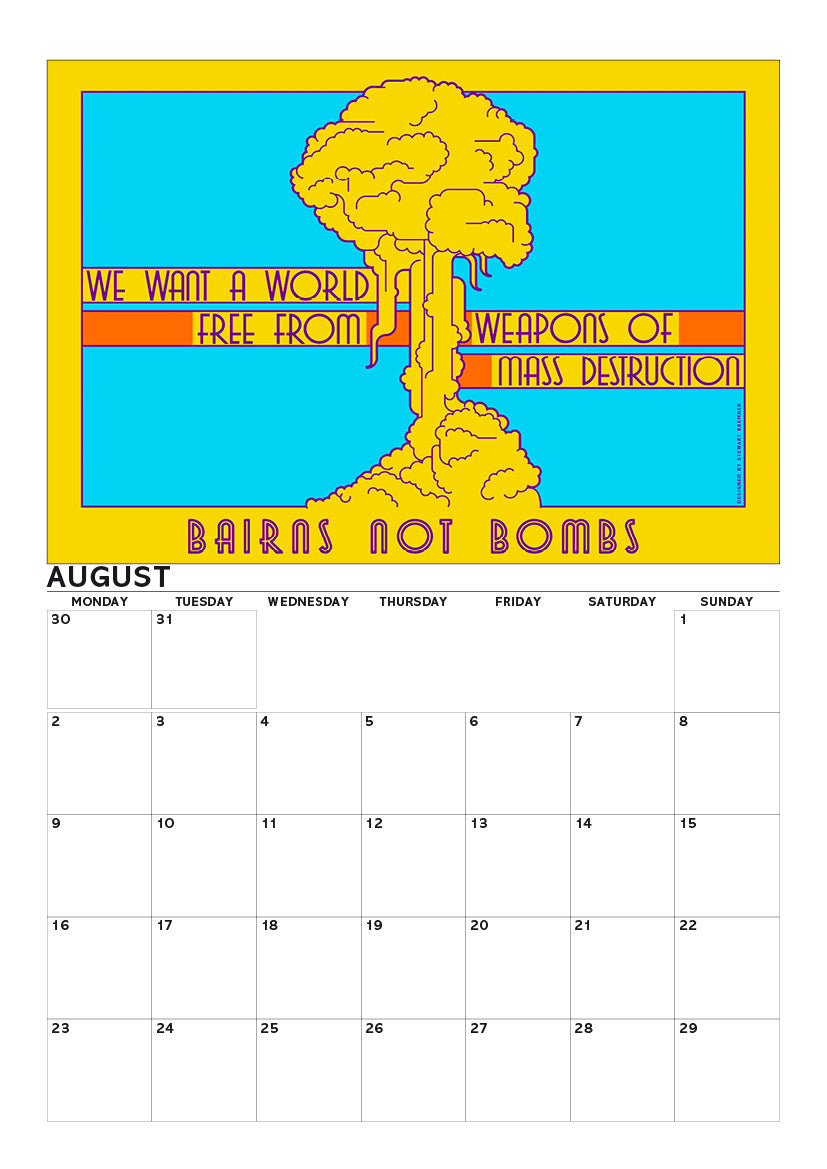Early Days of a Better Nation – A4 calendar 2027