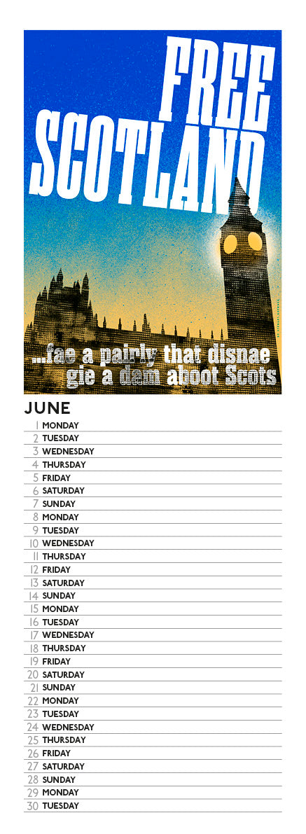 Early Days of a Better Nation – 2026 slimline calendar