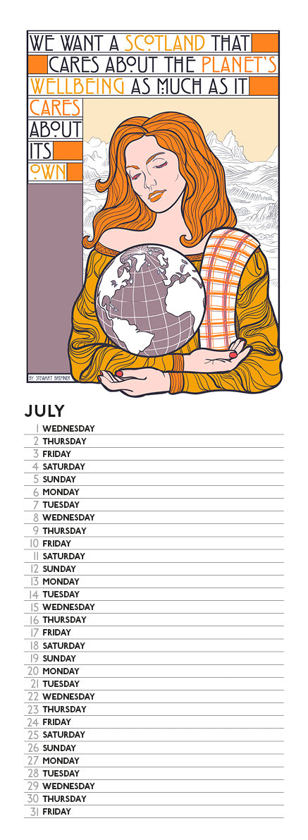 Early Days of a Better Nation – 2026 slimline calendar