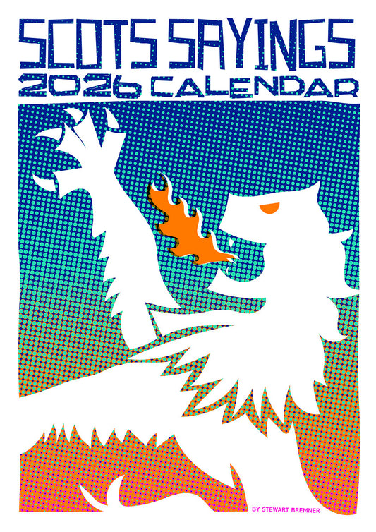 Scots Sayings – 2026 A3 calendar