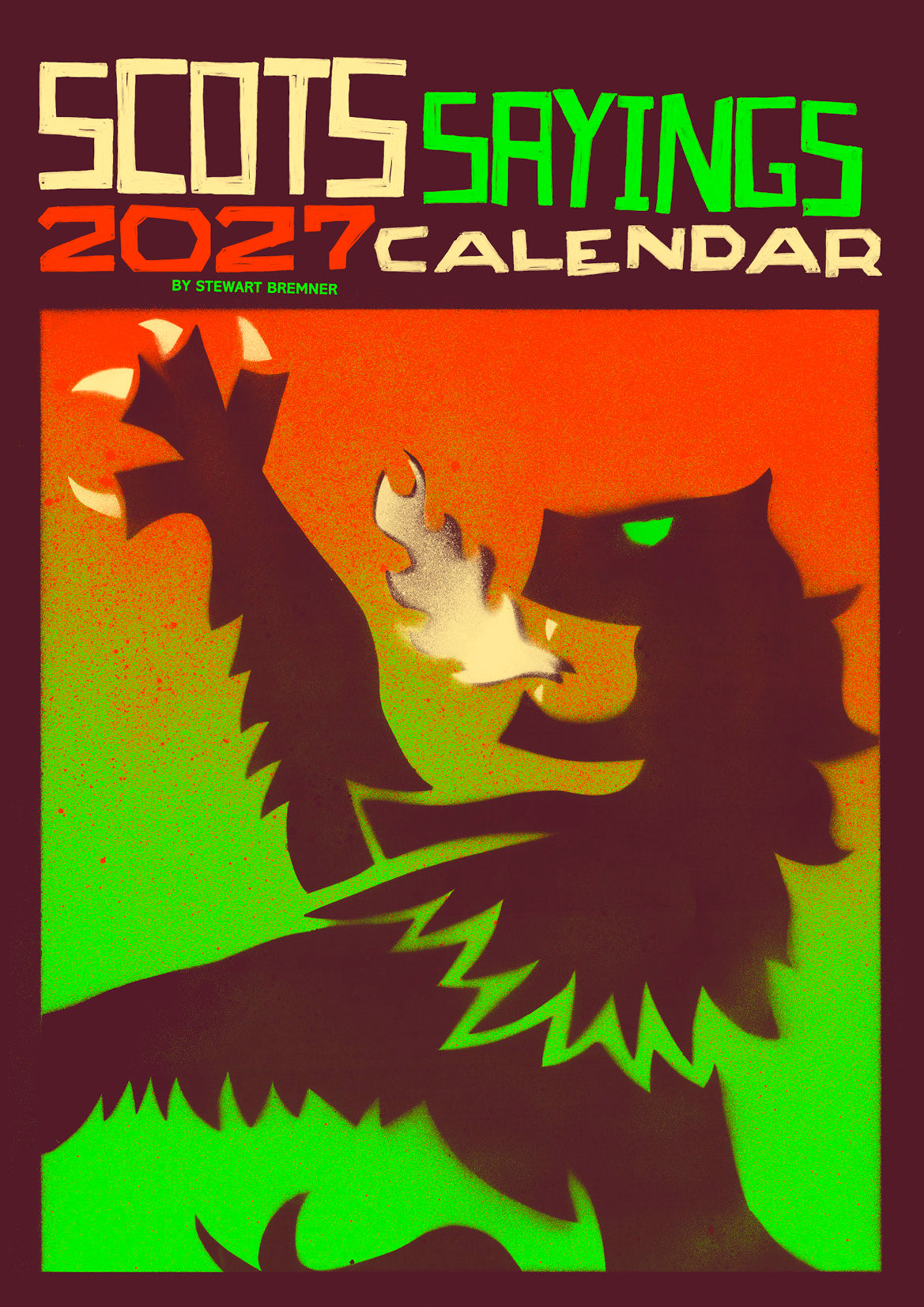 Scots sayings – A3 calendar 2027