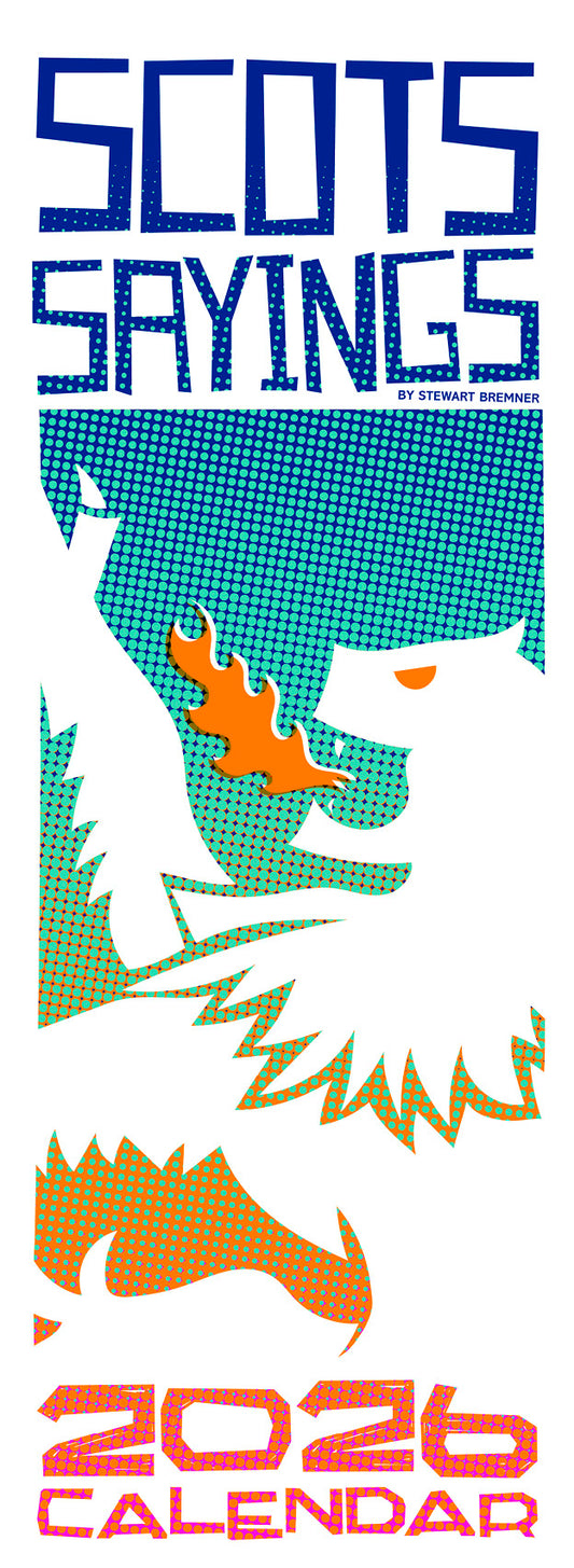 Scots Sayings – 2026 slimline calendar