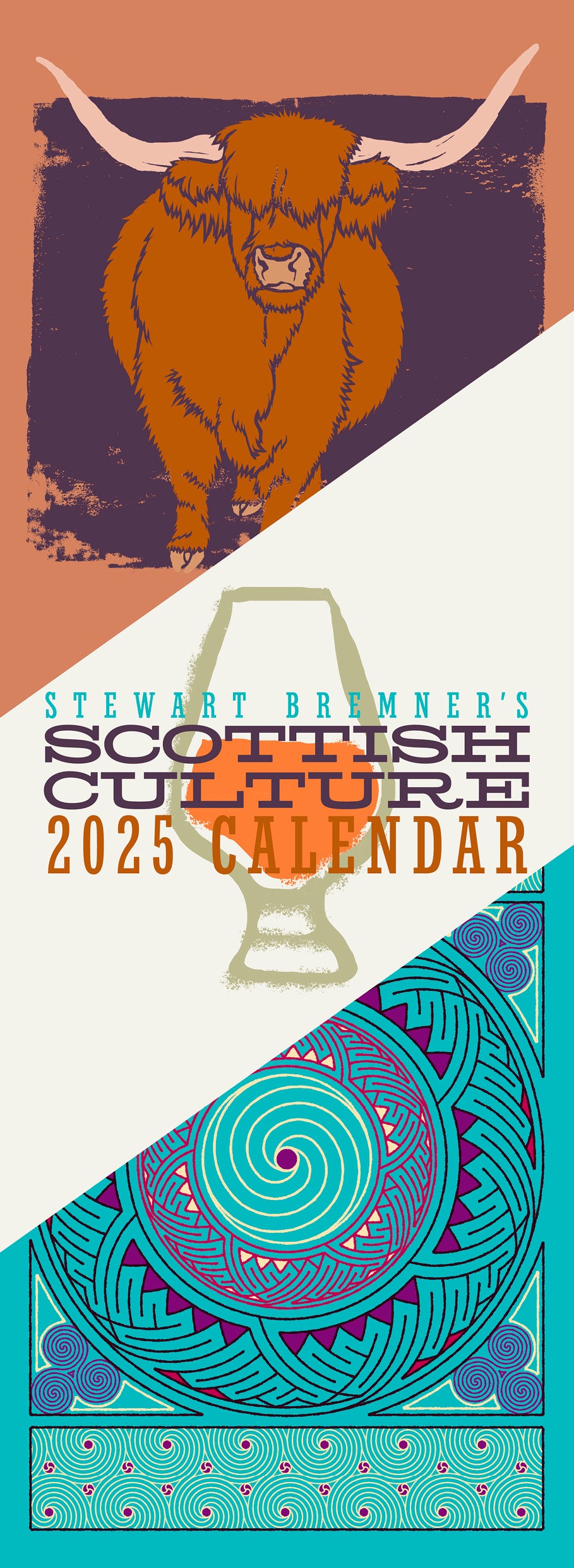 Scottish culture – 2025 slimline calendar