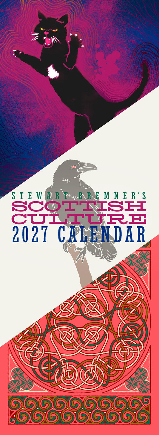 Scottish culture – slimline calendar 2027
