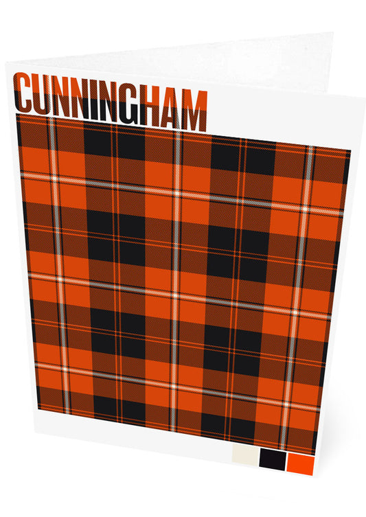 Cunningham Ancient tartan – set of two cards